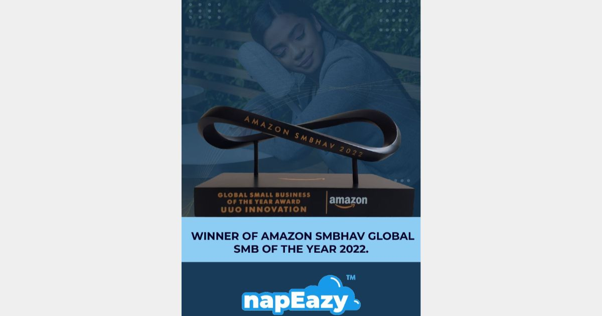 UUO Innovation's NapEazy wins the coveted Amazon Smbhav Award